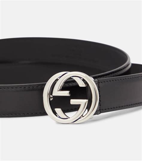 jb gucci belt|GUCCI Interlocking G leather belt .